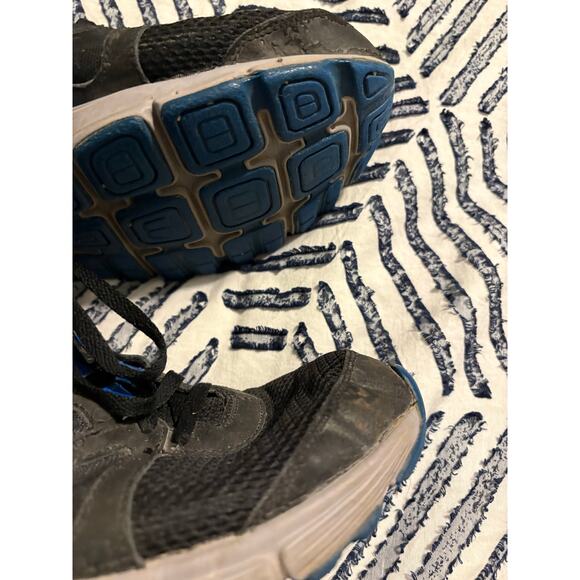 Nike REAX Rocket 2 running shoes gym black blue fair condition men's size 13 - Picture 7 of 10